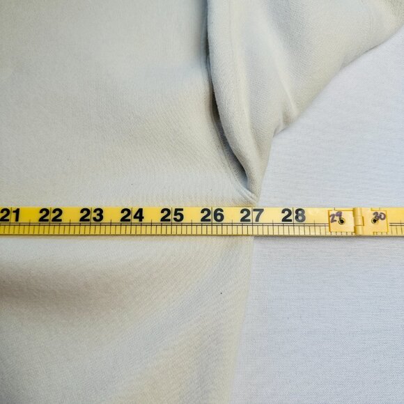 Abercrombie & Fitch Soft A&F The Essentials Pullover Hoodie Men Large Ivory Cozy - Picture 9 of 10